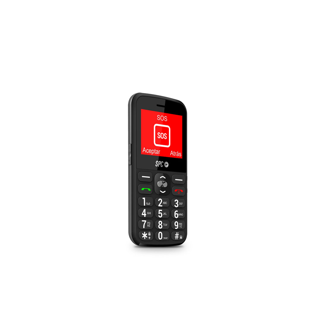 SPC Stella 2: el teléfono móvil para personas mayores con ayuda remota y  botón SOS 