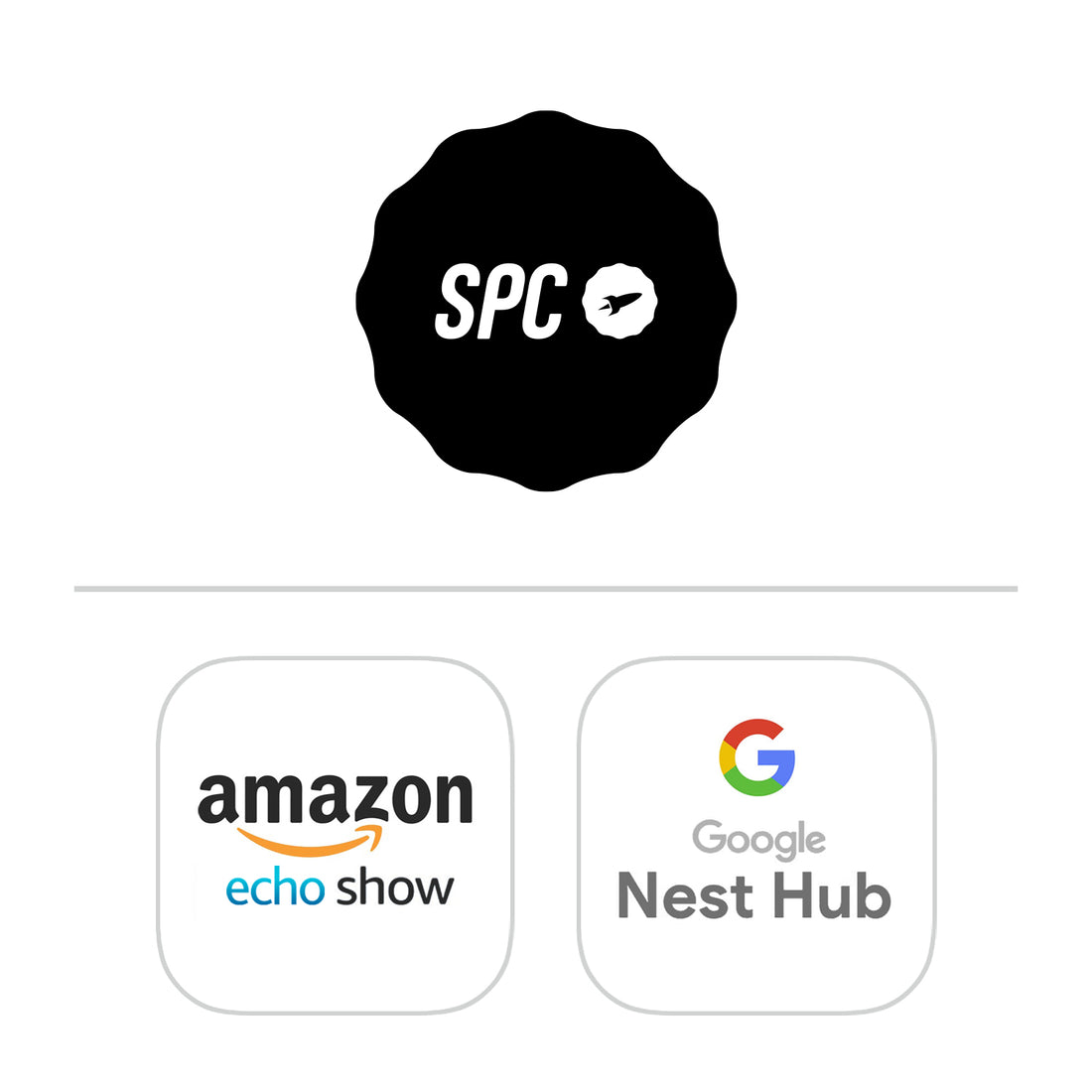Complemento para Alexa Echo Show y Google Nest Hub